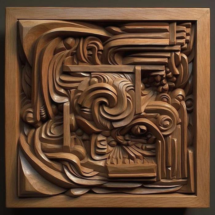 نموذج ثلاثي الأبعاد لآلة CNC 3D Art 